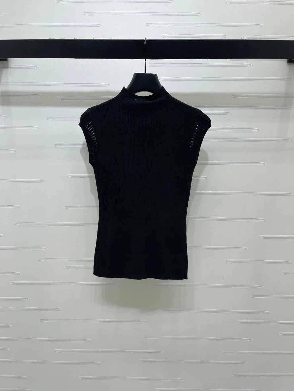CC Ribbed Knit Tank Top Wool 406422