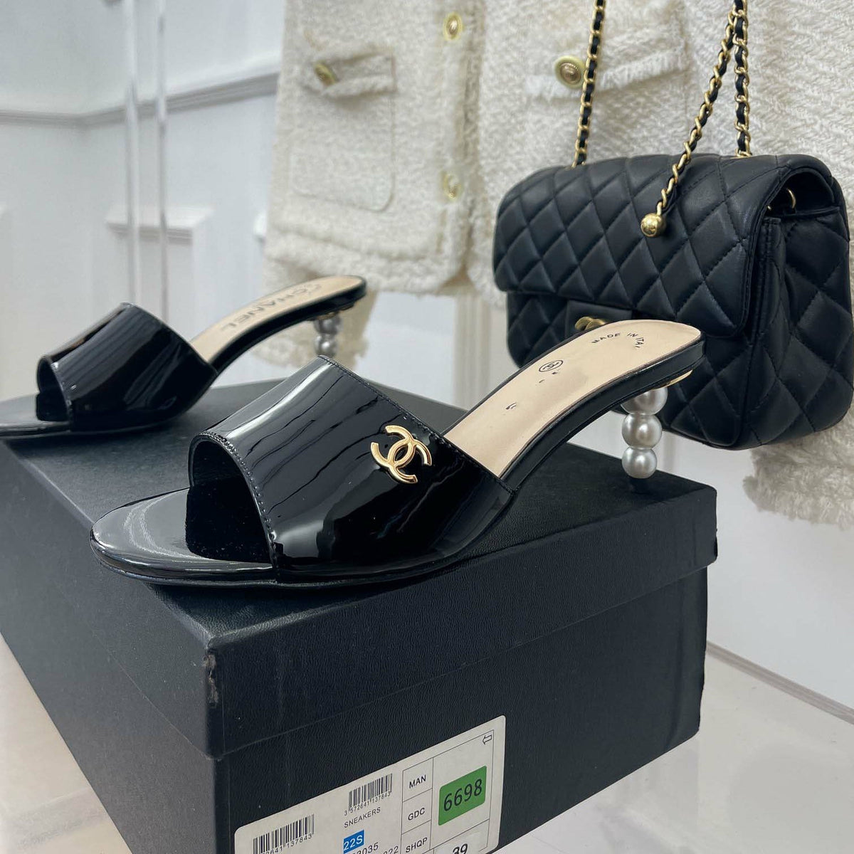 [C] 2023 C+ 2023 new pearl slippers  XC XWM10