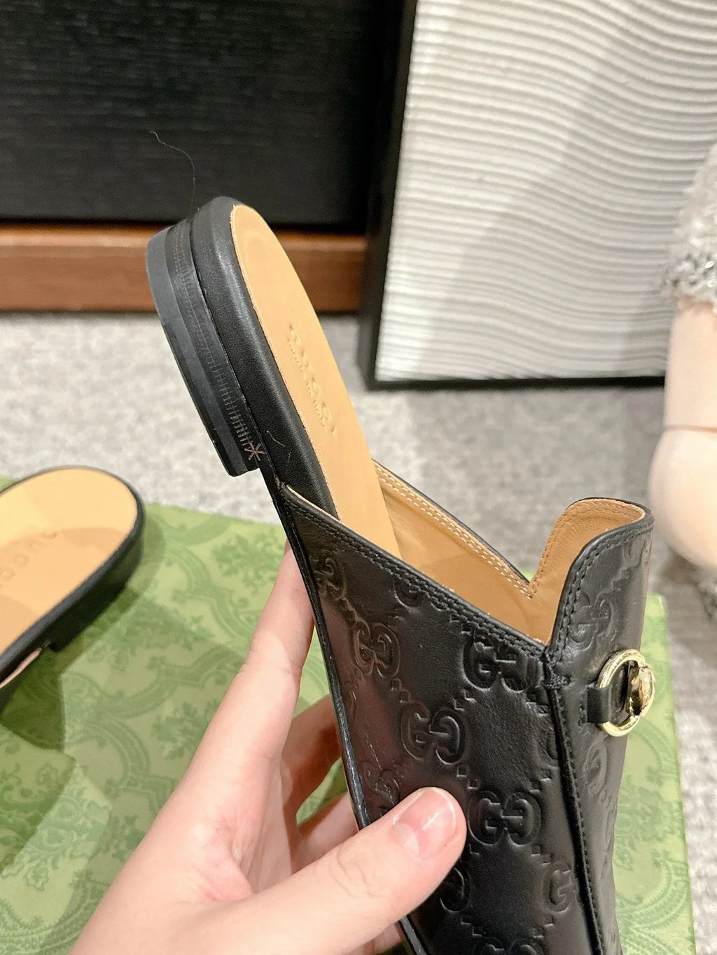 Horsebit Mule GG Leather 0426090701