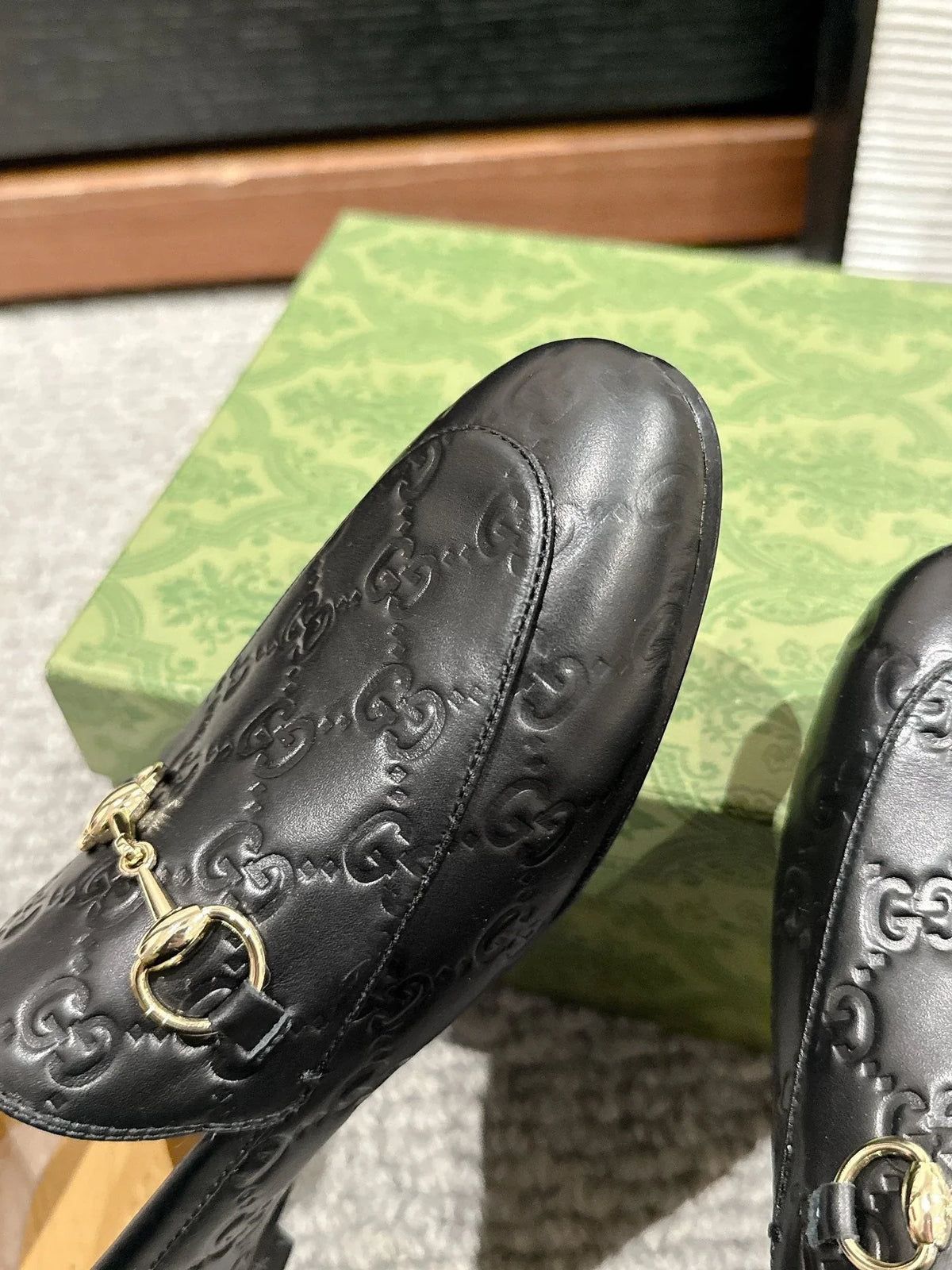 Horsebit Jordaan Loafer Black GG Leather 0426090702