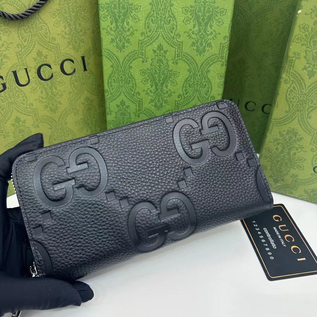 G Pattern Metal Buckle Zipper Wallet 0424052809