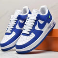 V& Jointly Signed Sneakers Blue and White
