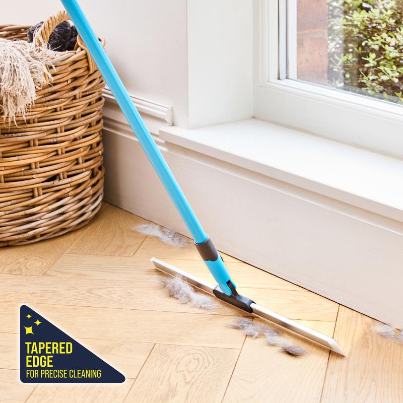 🔥🔥Minky Flexi Edge Sweeper: Multi-Surface Cleaning for Floors, Carpets & Windows
