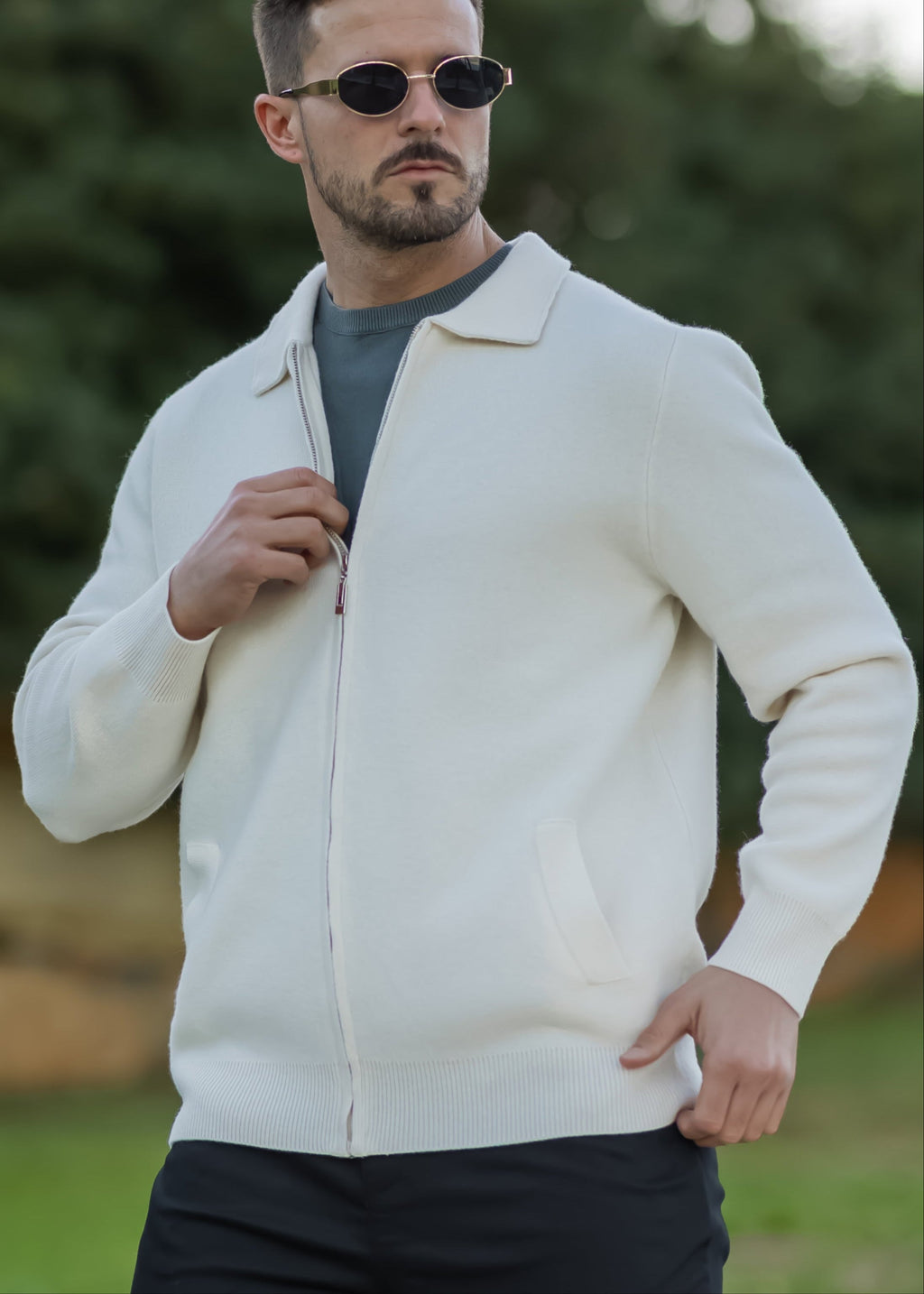 Salto Merino Zip-Up