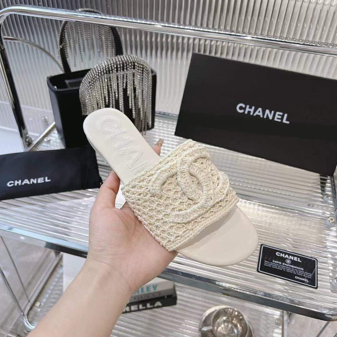 CHA Summer Woven Flat Sandals XC0426060803
