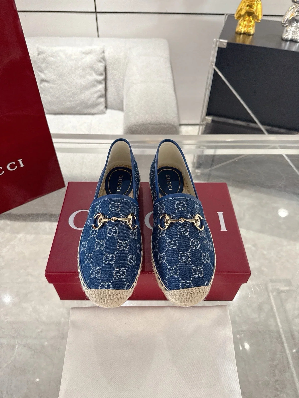 GC 2025 Espadrille With Horsebit Canvas 292463