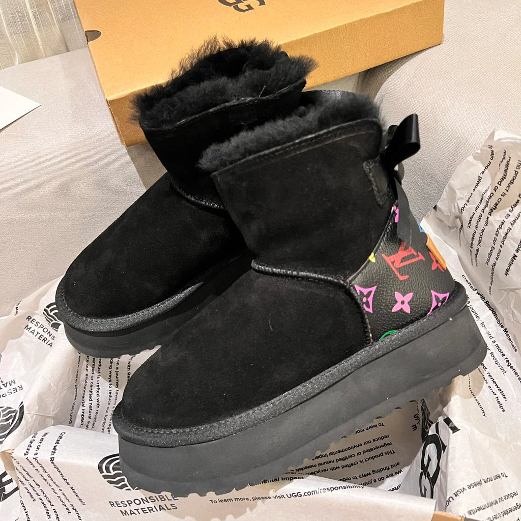 Classic versatile collaboration snow boots 1025101723