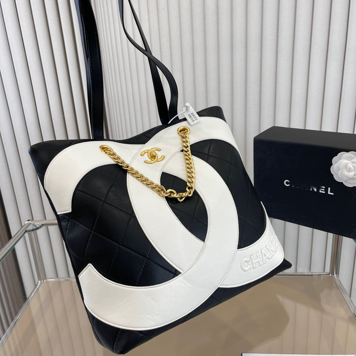 Black White Luxury Design Bag WLFBG23021720