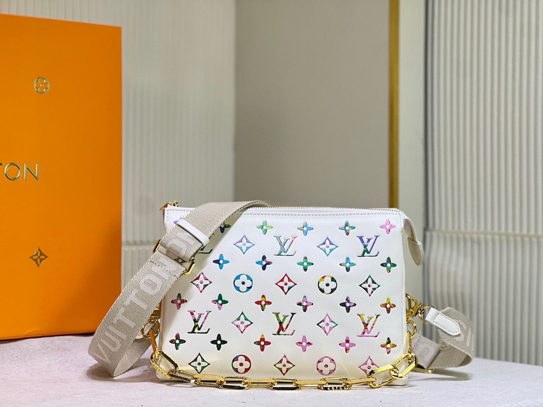 White Small Coussin Bag