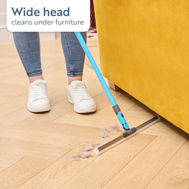 🔥🔥Minky Flexi Edge Sweeper: Multi-Surface Cleaning for Floors, Carpets & Windows