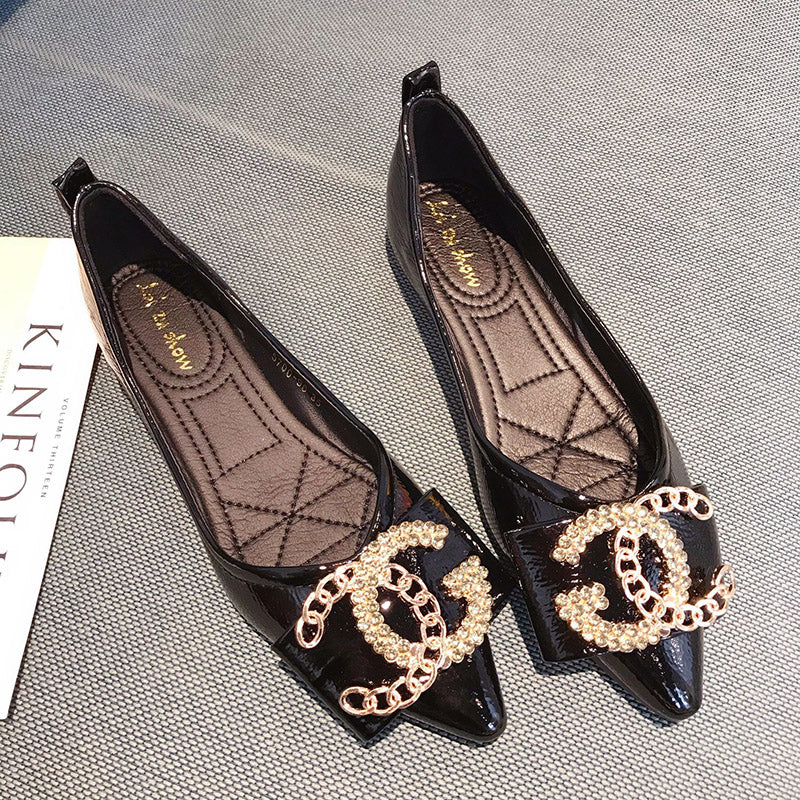 Fashionable and versatile flat sole shoes PF10050803