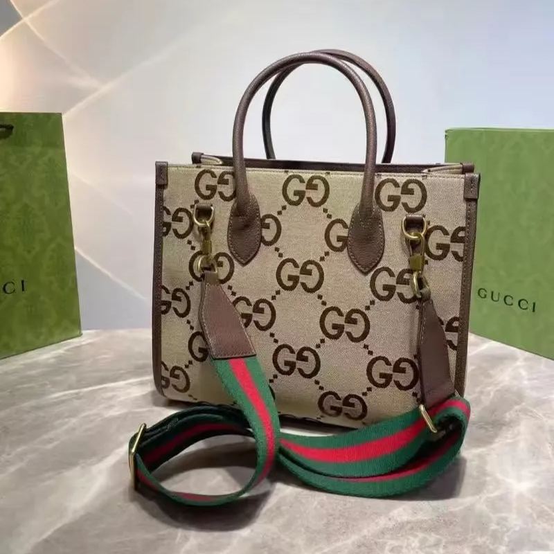 23 New G Jacquard large letter handbag ladies bag