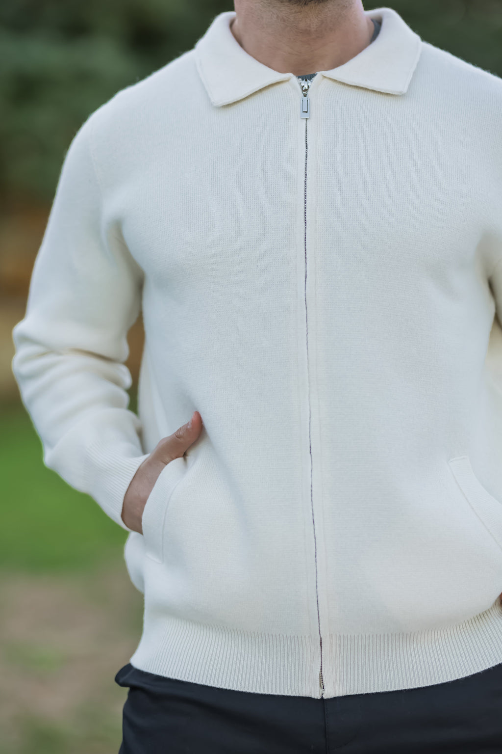 Salto Merino Zip-Up