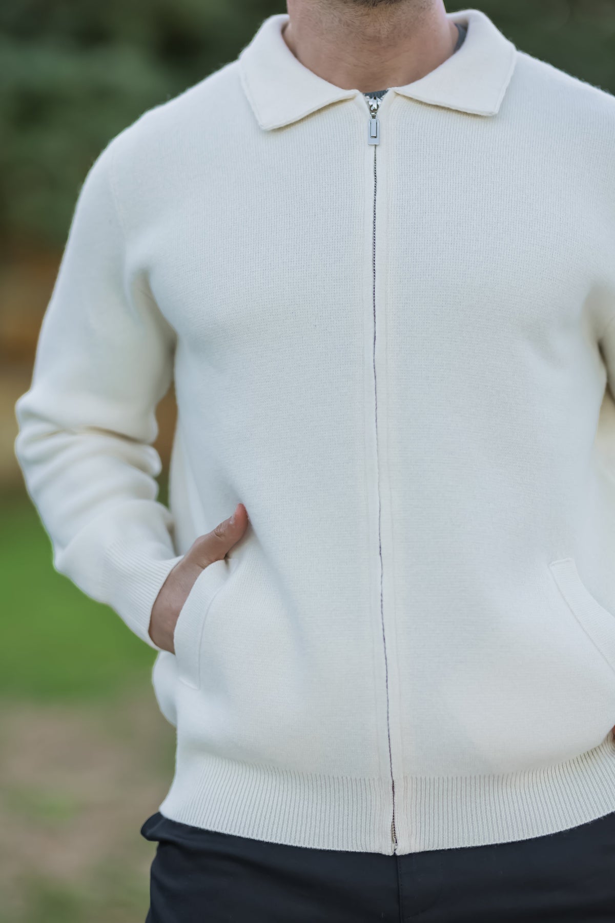 Salto Merino Zip-Up