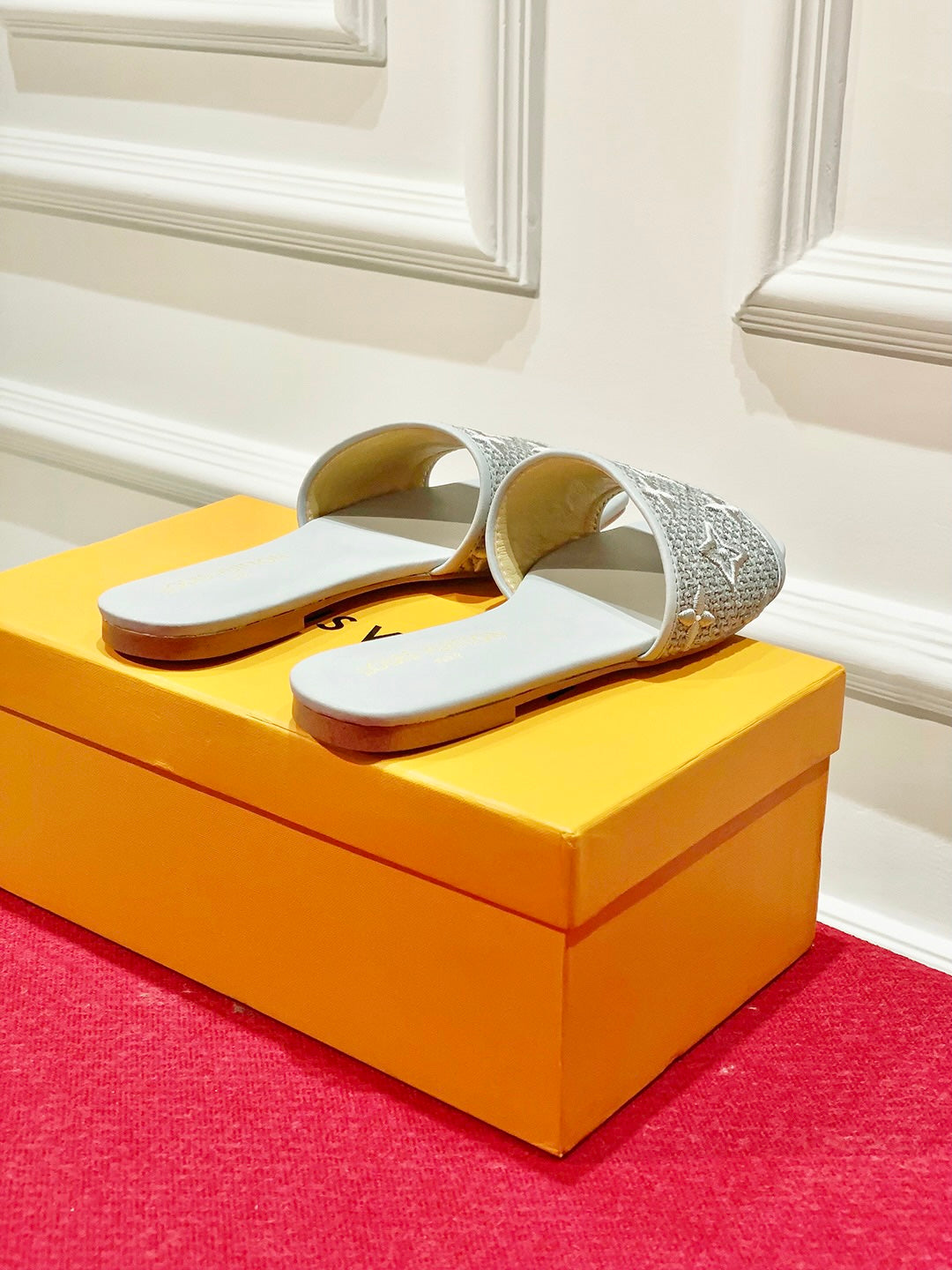 23 New summer slippers LOGO jacquard classic slippers XC 04 230717 02