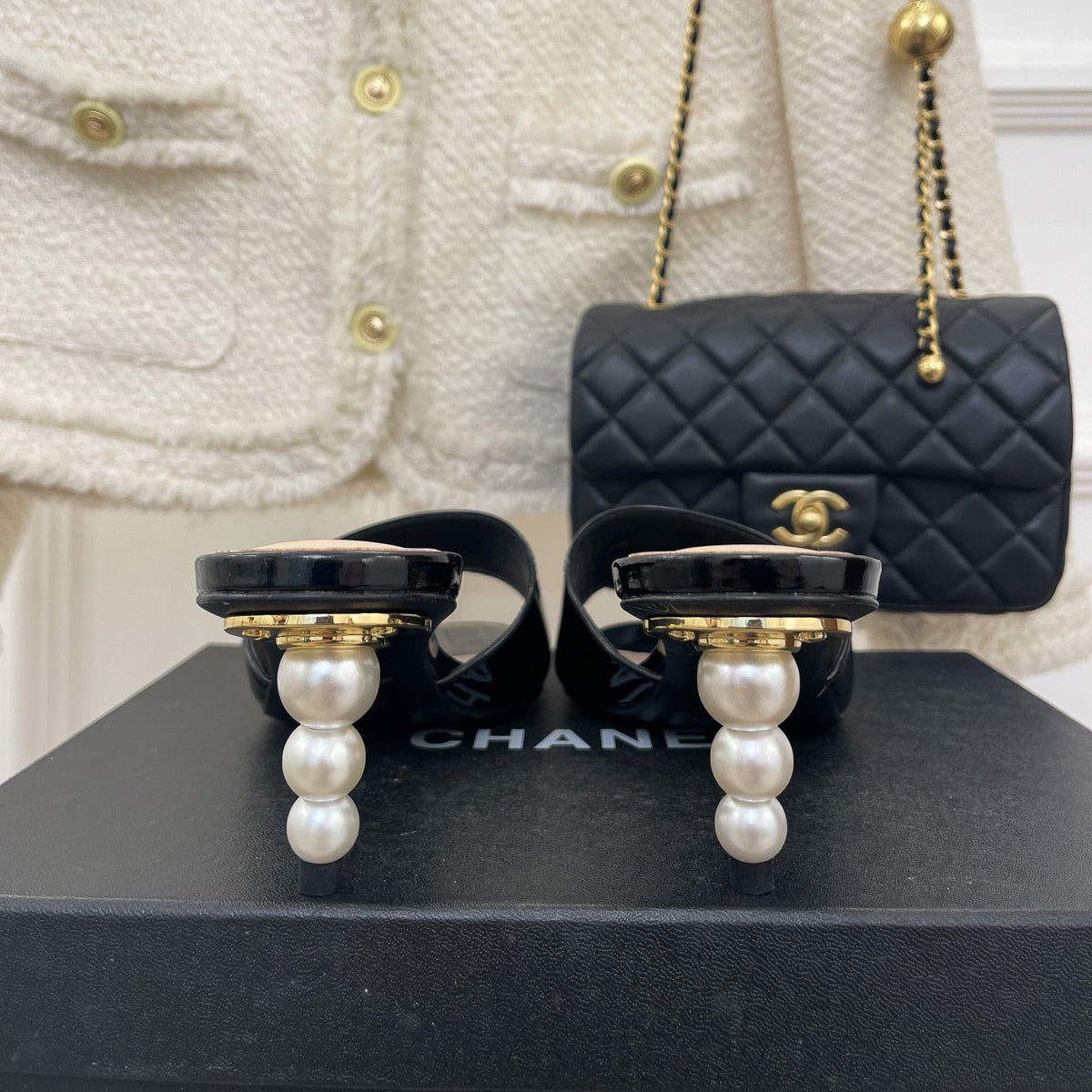 [C] 2023 C+ 2023 new pearl slippers  XC XWM10