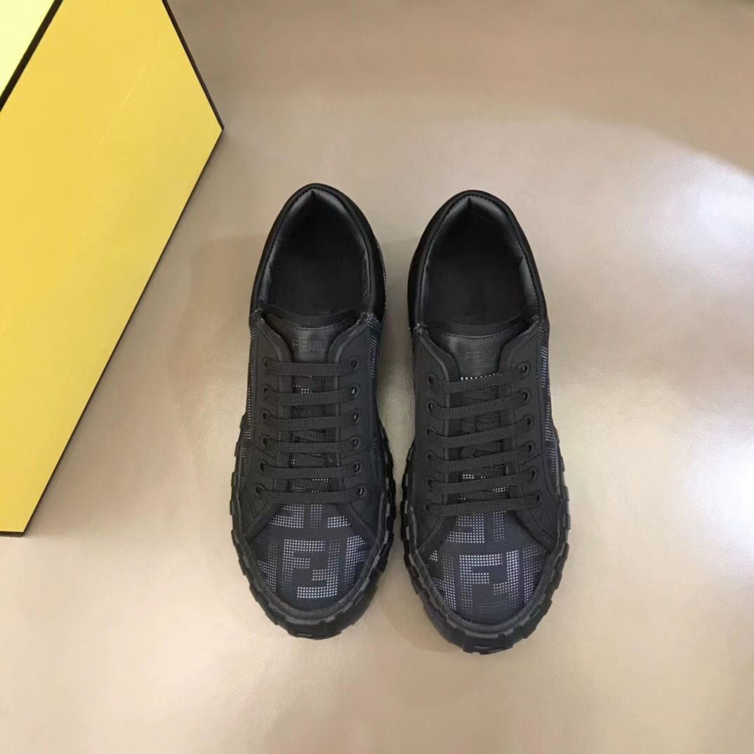 New F Logo Trend Platform Men's Sneakers