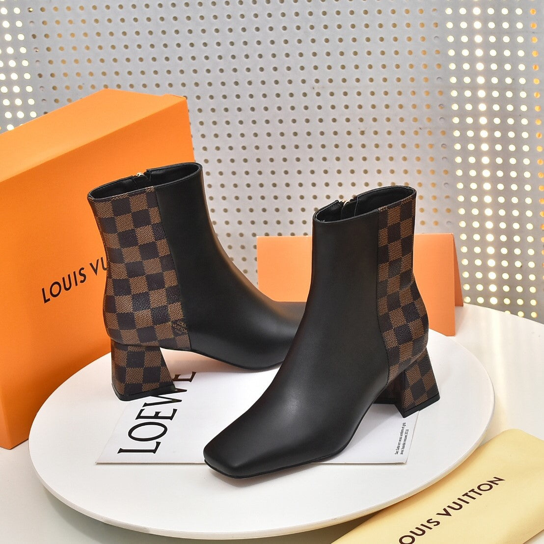High heel all match ankle boots XC0823072613