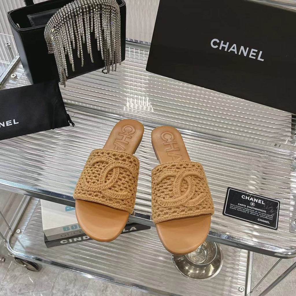 CHA Summer Woven Flat Sandals XC0426060803