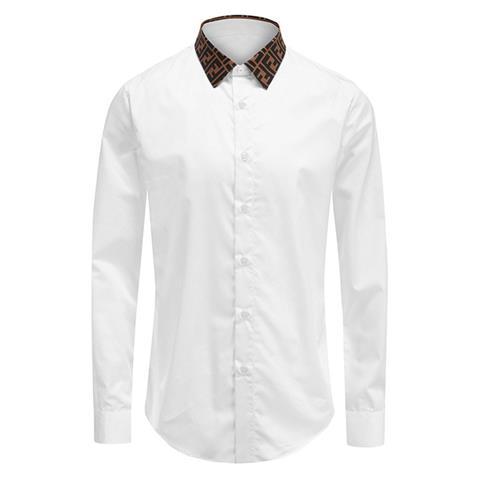 High end business casual gentleman slim fitting shirt PD10042007