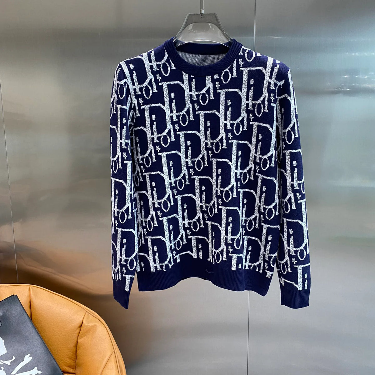 Fall and Winter Men's Round Neck Sweater 1924102901