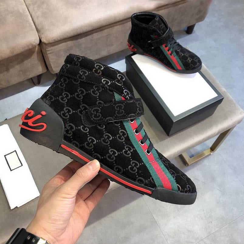 Men Trend  Handmade High-Top Shoes