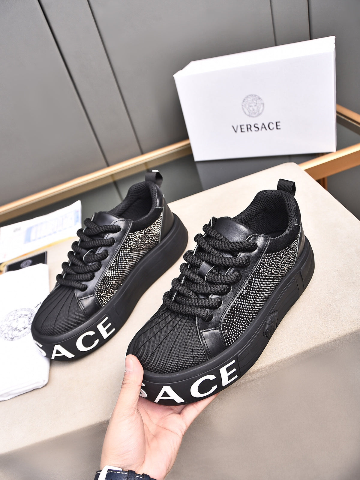 New Fashion Hot Diamond Series Versatile Casual Sports Board Shoes XC0425011403