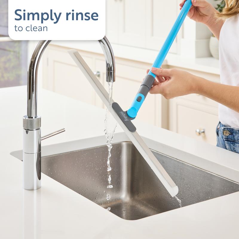 🔥🔥Minky Flexi Edge Sweeper: Multi-Surface Cleaning for Floors, Carpets & Windows