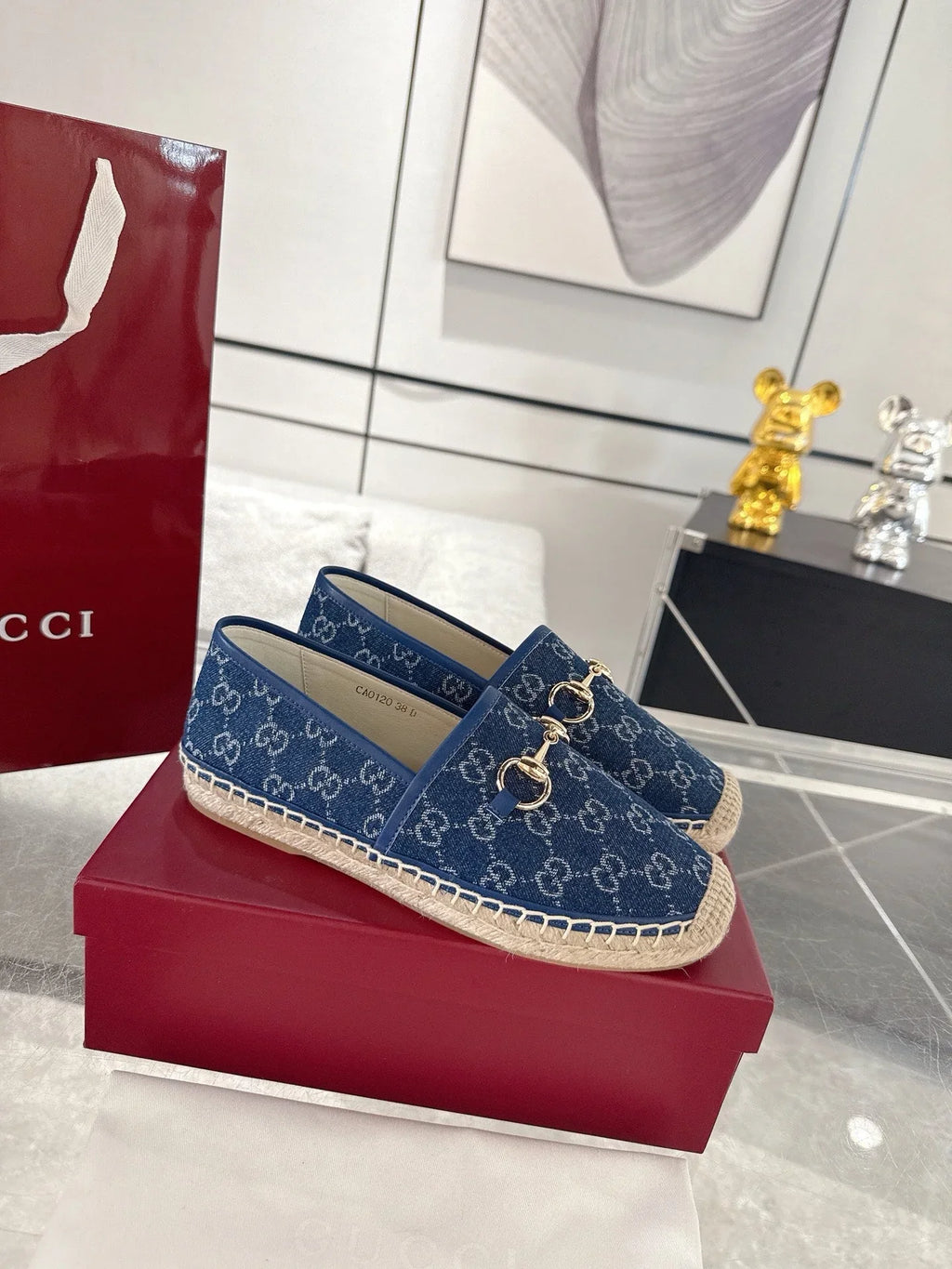 GC 2025 Espadrille With Horsebit Canvas 292463