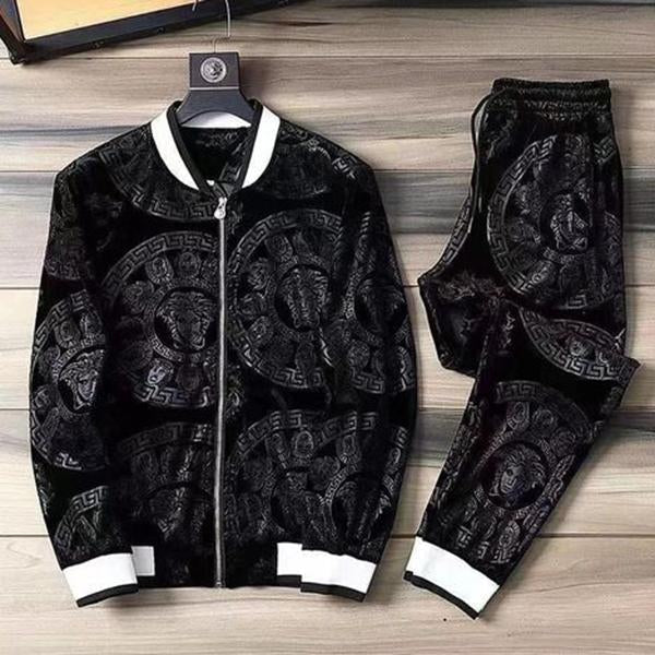 New Fashion Casual Men's Printed Sports Set 1023121417