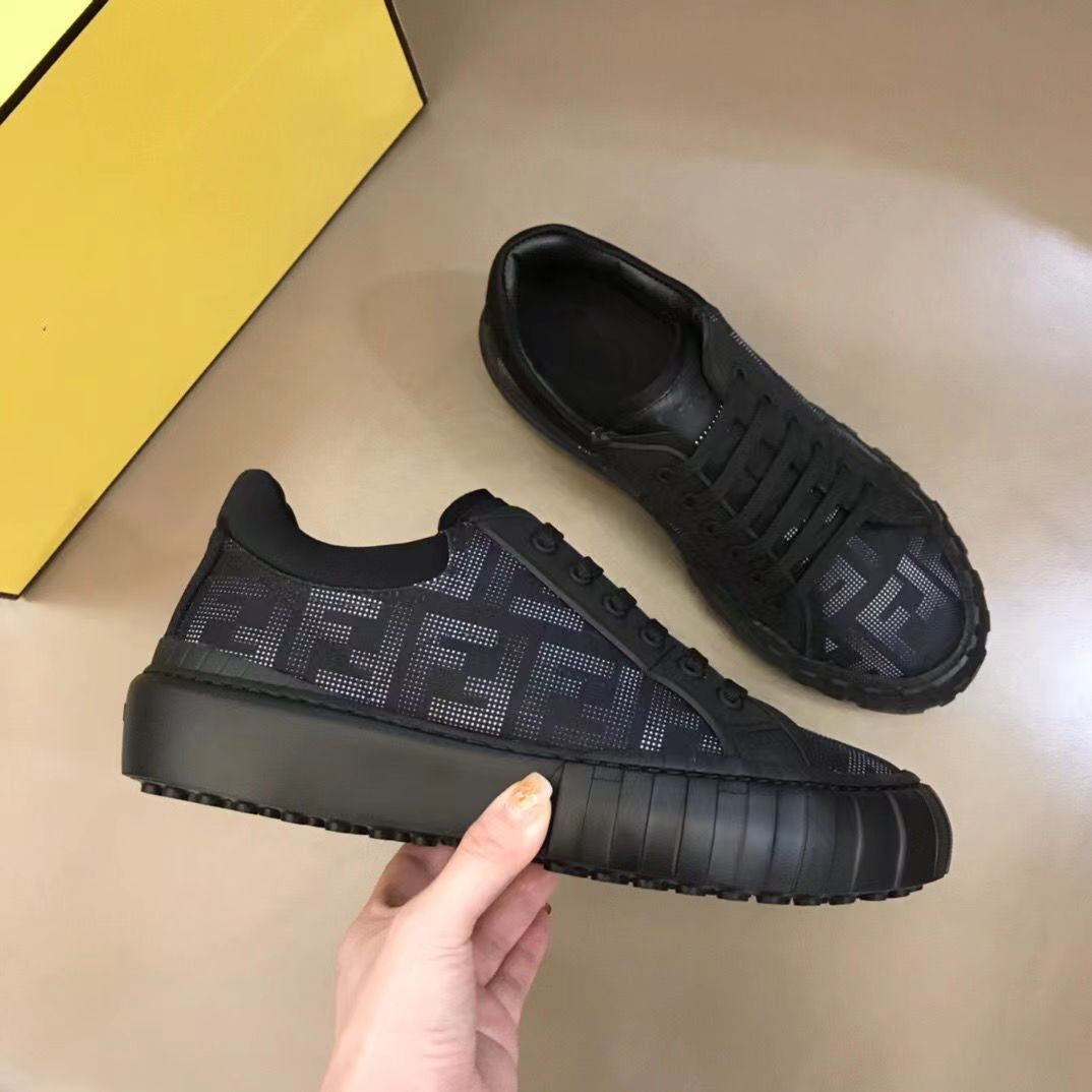 New F Logo Trend Platform Men's Sneakers