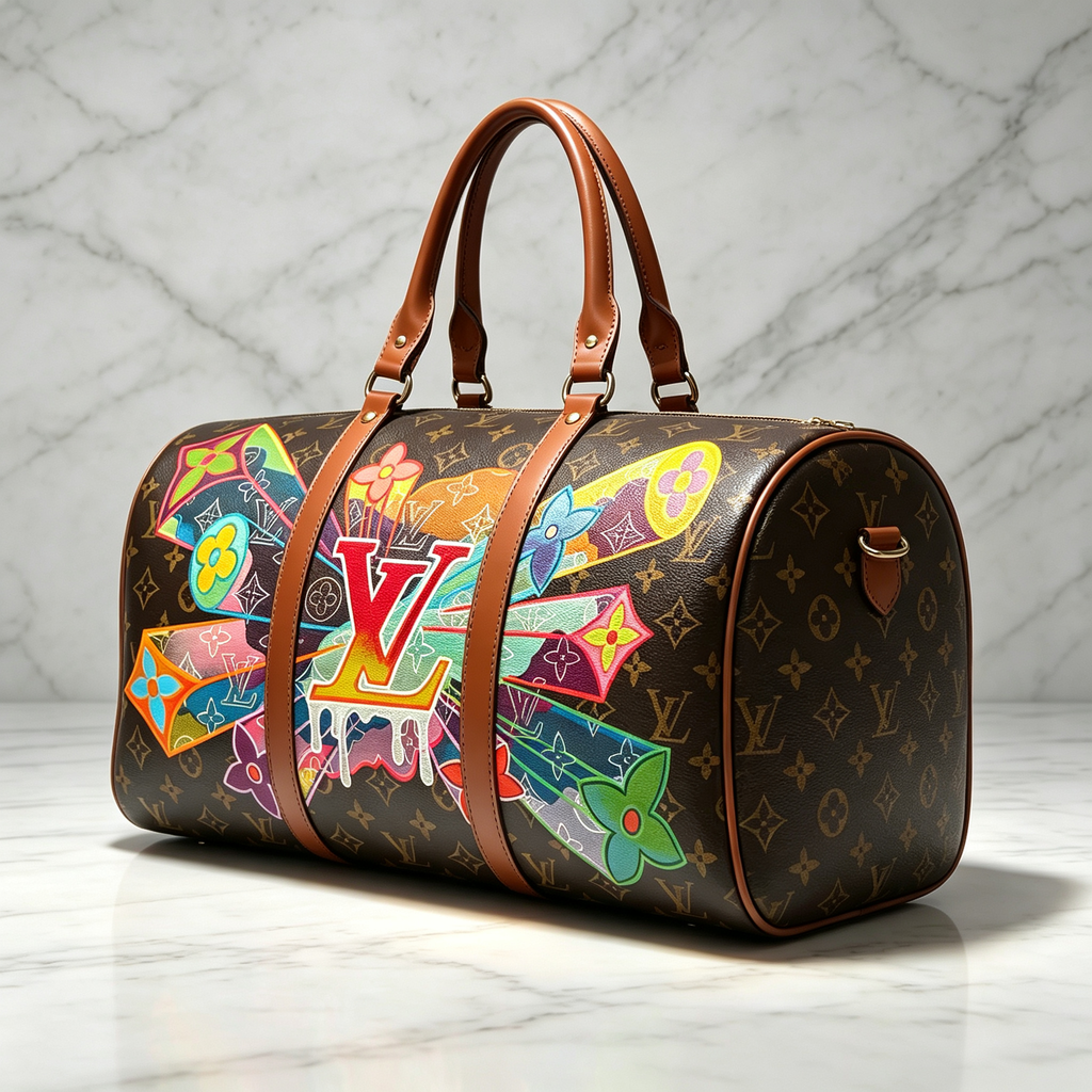 New Stylish Leather L Travel Bag 3D1326091838