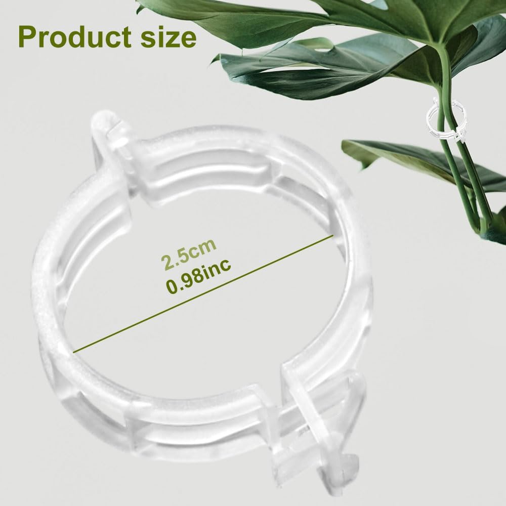 Tomato Clips, Plastic Trellis Clips