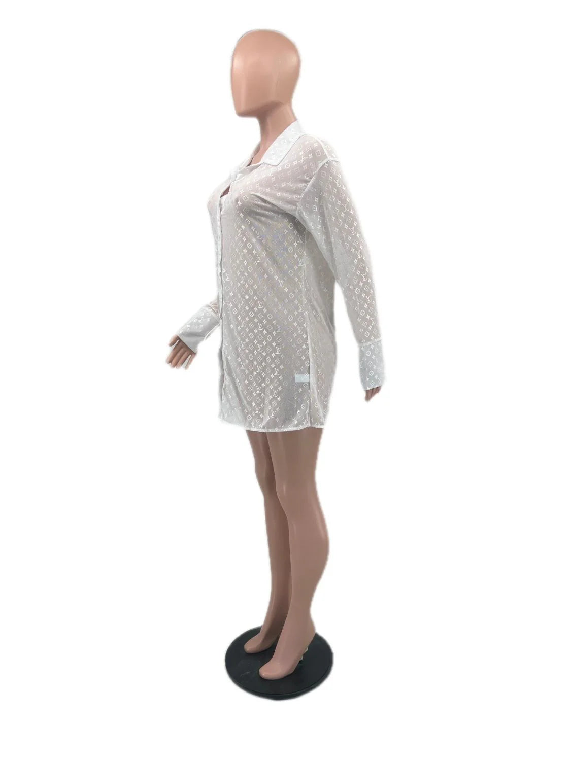 New Sexy Mesh Shirt Top 1024071933