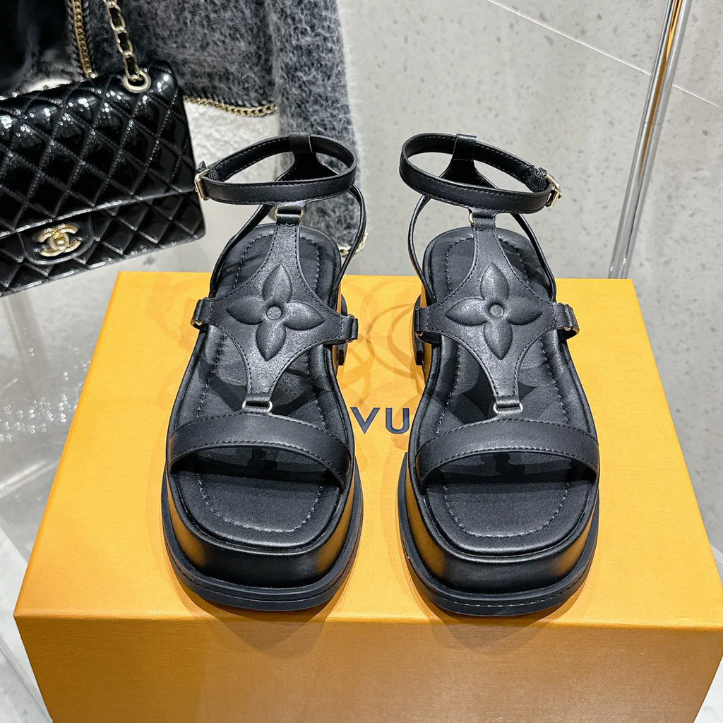 New 5cm waterproof platform thick bottom sandals 1025051507