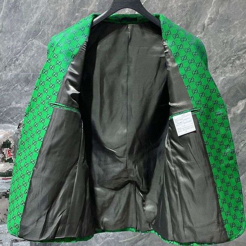 Green G High-end Trendy Casual Suit PD02032402