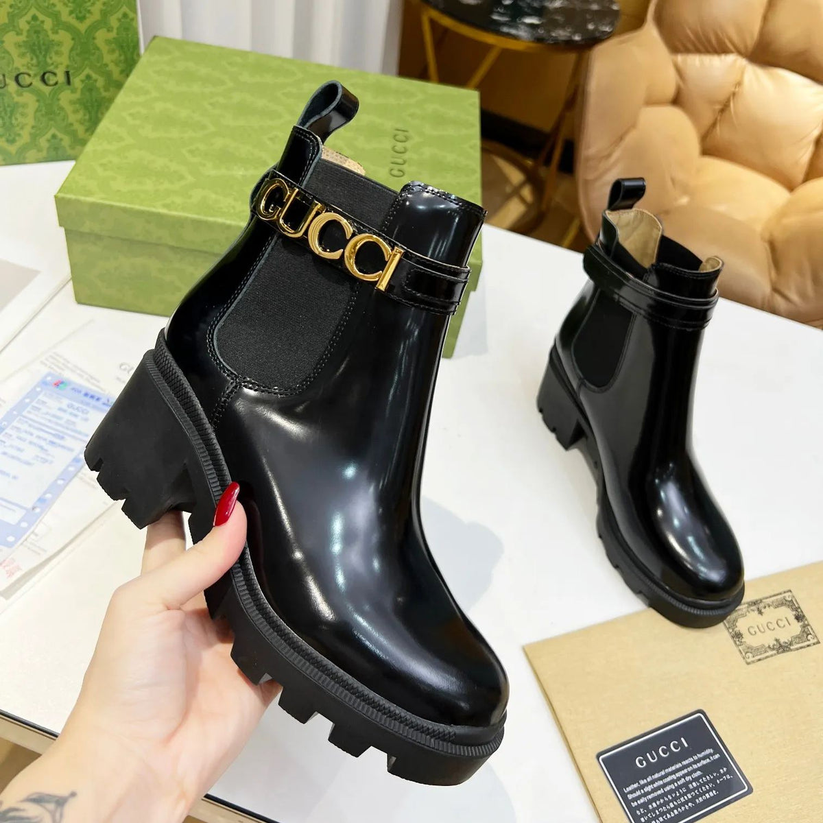 23 New G Hot Selling 6 Inch Ankle Boots XC0423081002