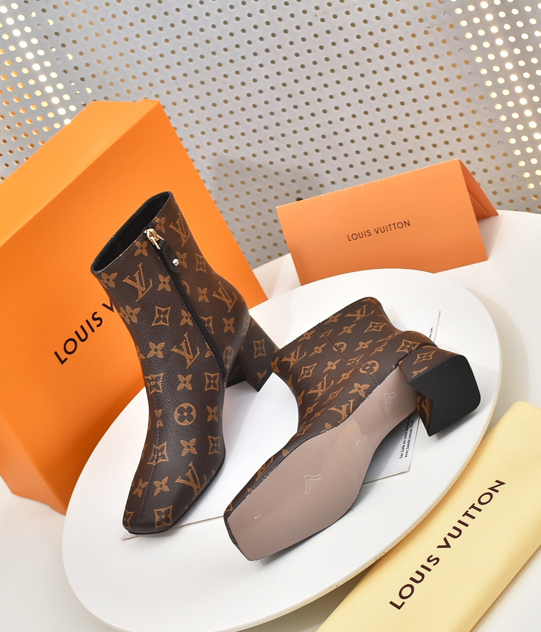 High heel all match ankle boots XC0823072612
