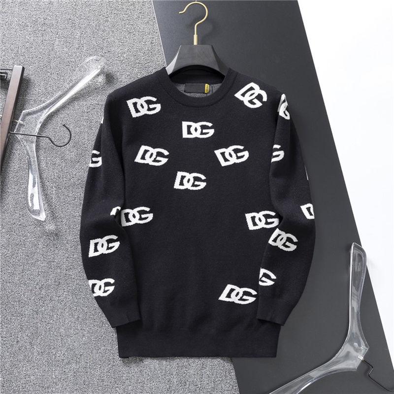 New fashion printed men's casual knitwear sweater 10231228LY04
