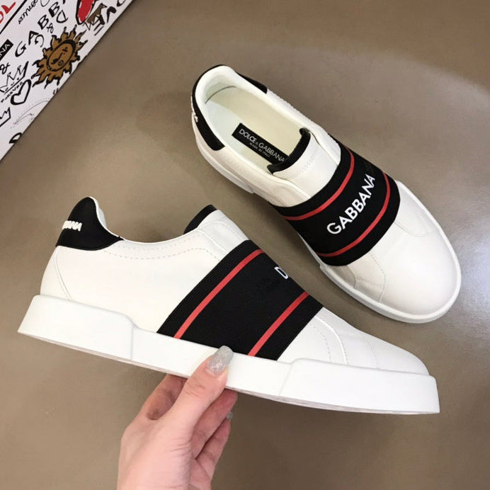 New genuine leather breathable men's sports shoes