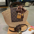 New Fashion Casual Woven Tote Bag 1024042301