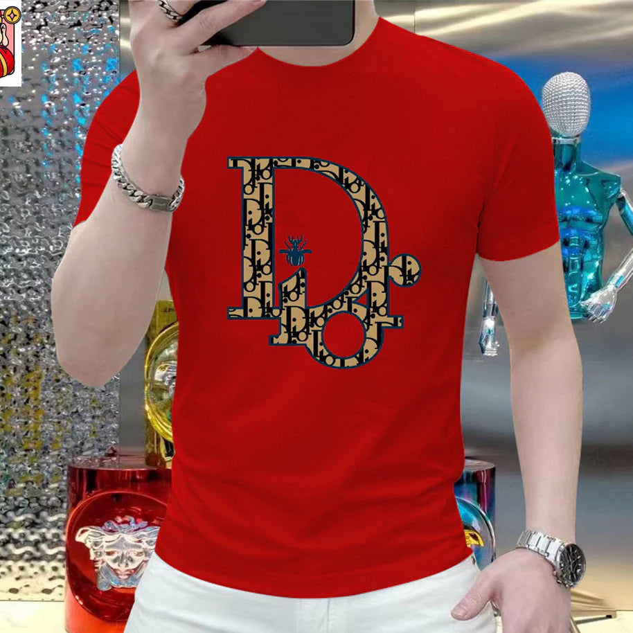 Men's casual short sleeved t-shirt 1025032122