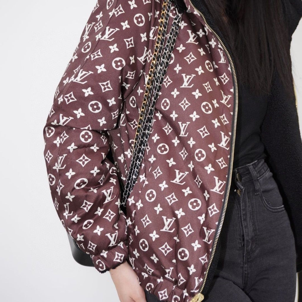Winter New Teddy Velvet Reversible Wool Hooded Jacket Classic Presbyopia Fashion Trend Warm Jacket