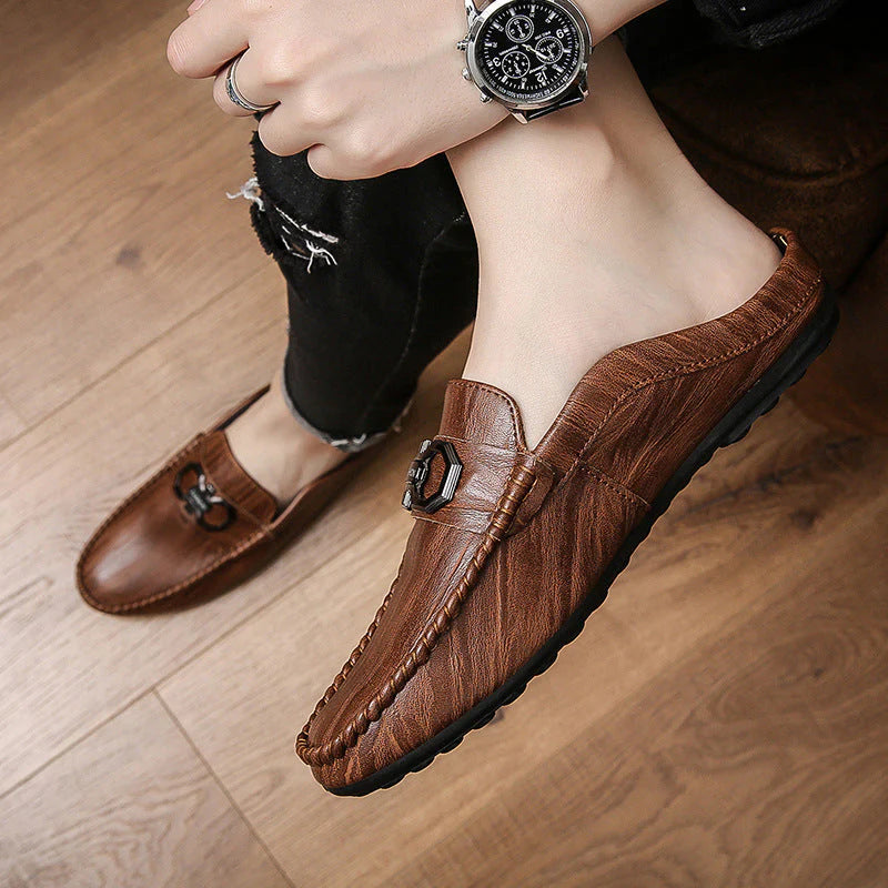 G Home Men's Low Top Casual Half Slippers 1025061307