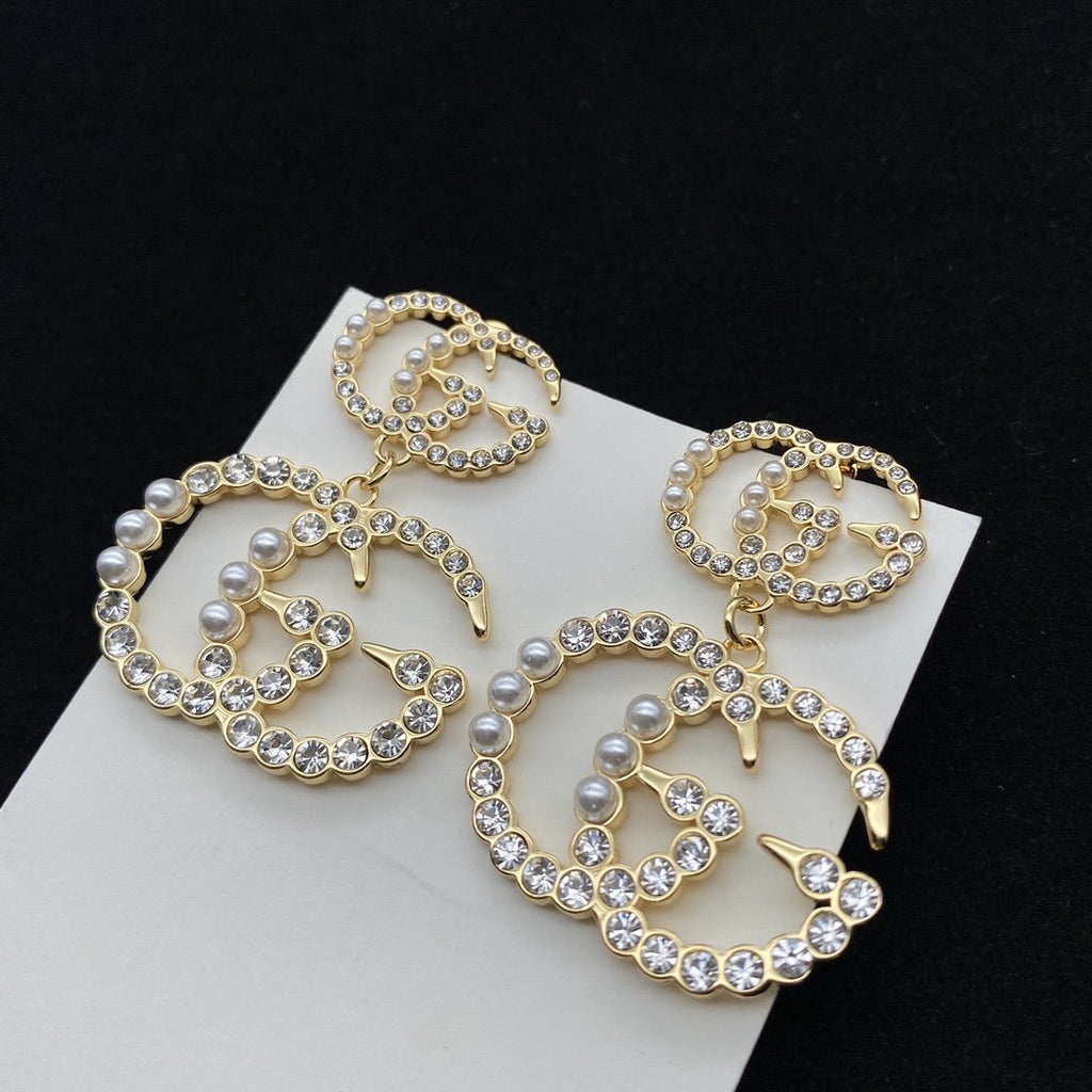 Large Pendant Earrings