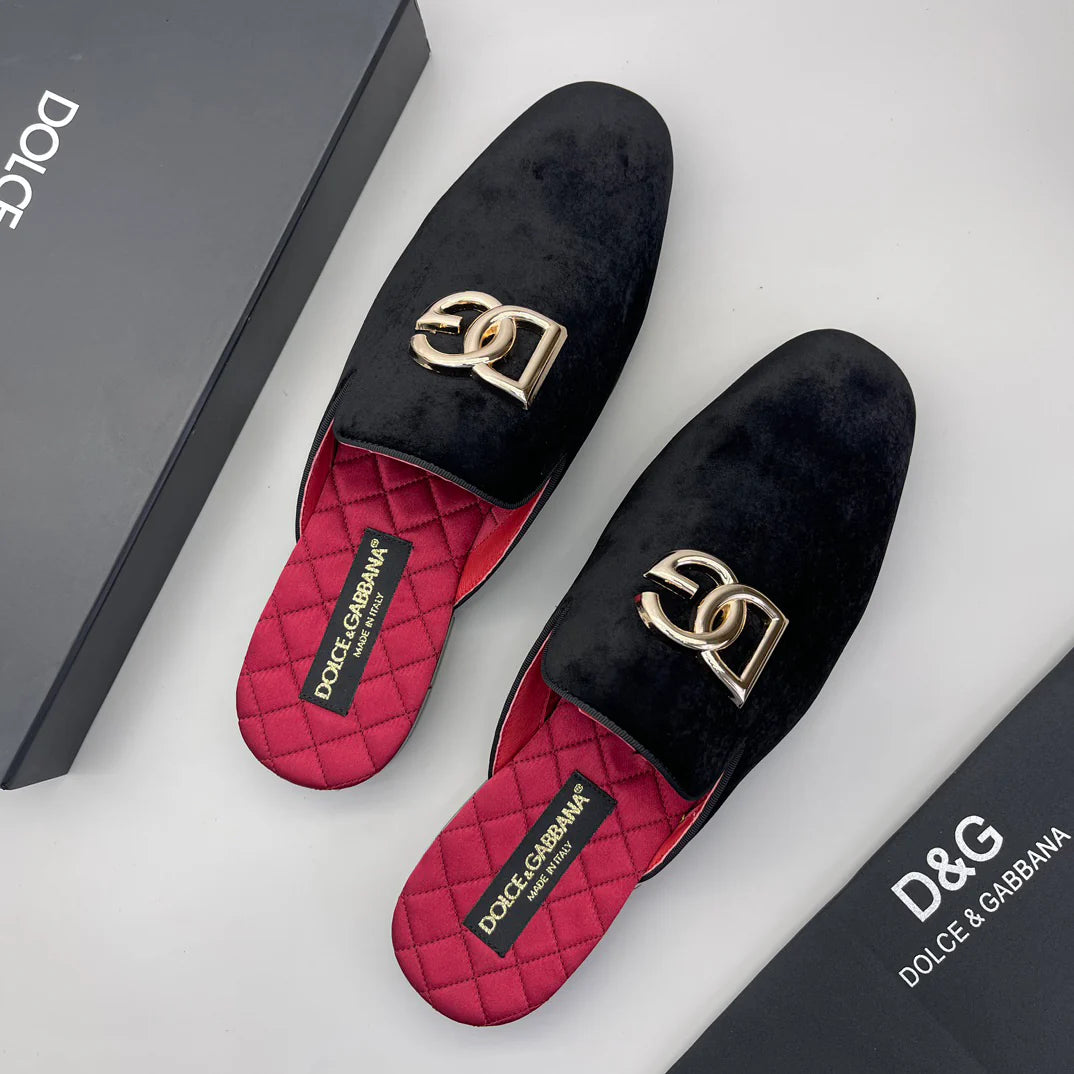 New casual versatile men's half slippers 1025040217