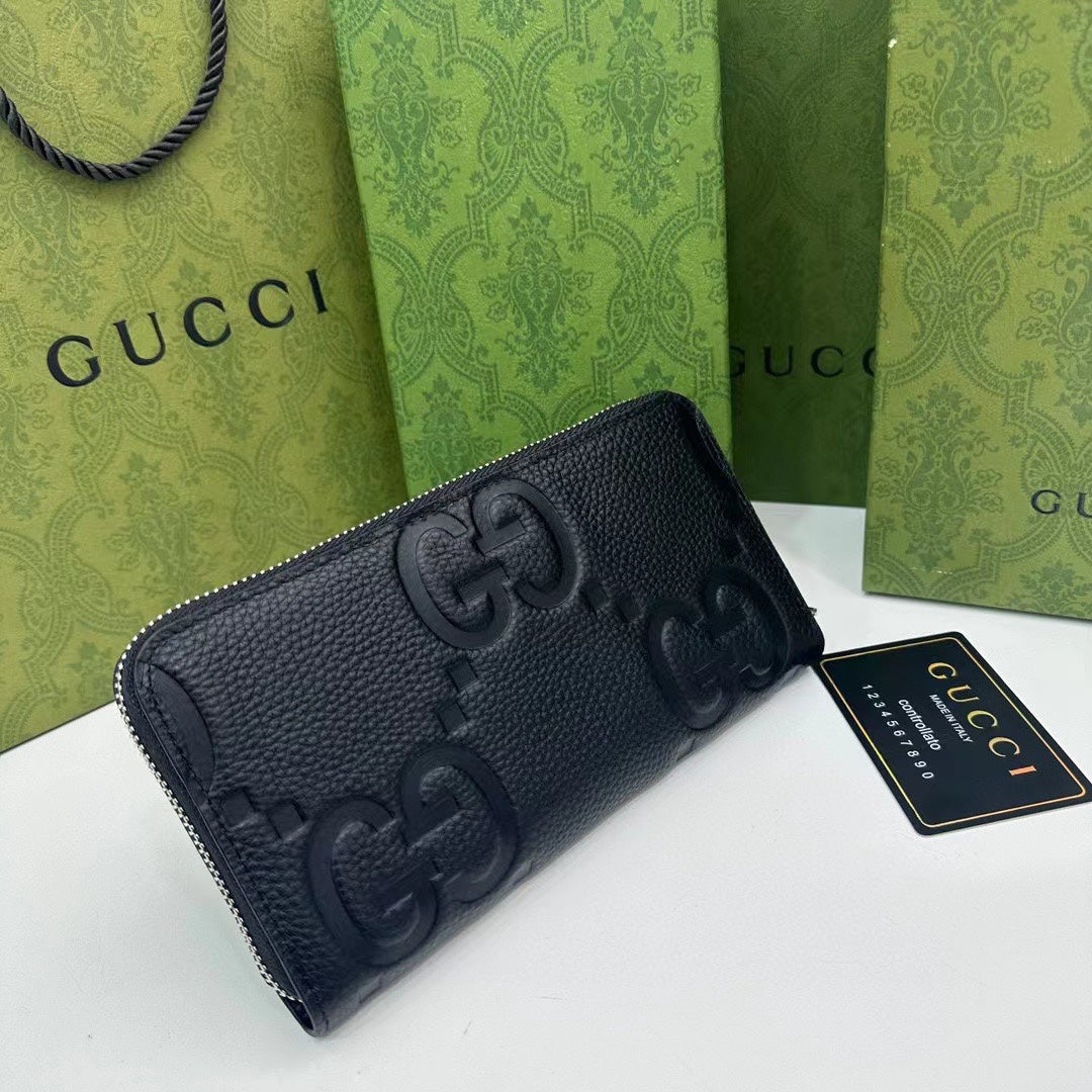 G Pattern Metal Buckle Zipper Wallet 0424052809