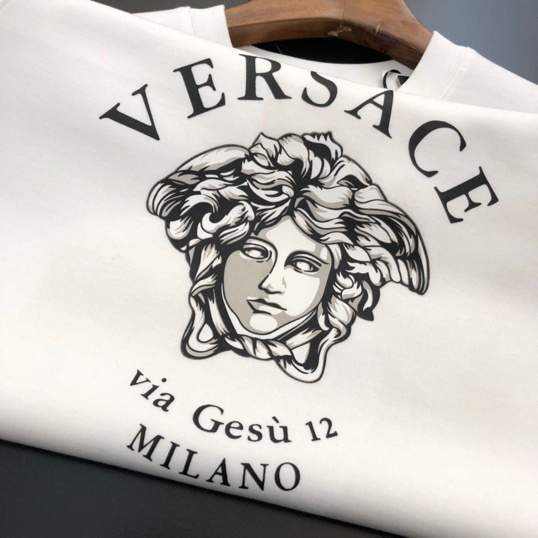Vs Logo 24Ss New Fashion Round Neck Sweatshirt fb0424082902