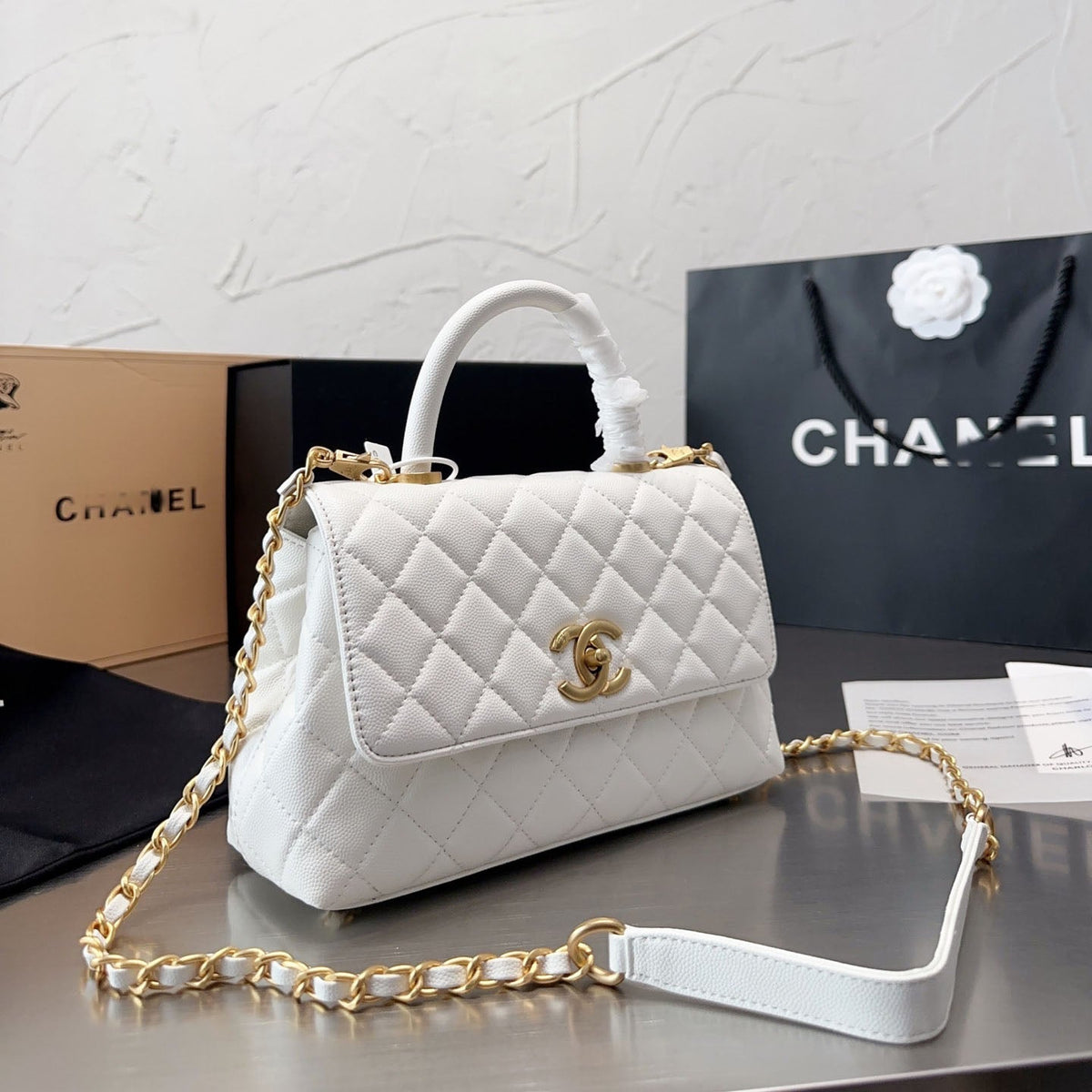 Seven-color Fashion Coco Handle Bag WLFBG23021709