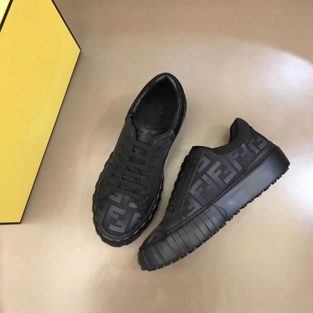 New F Logo Trend Platform Men's Sneakers